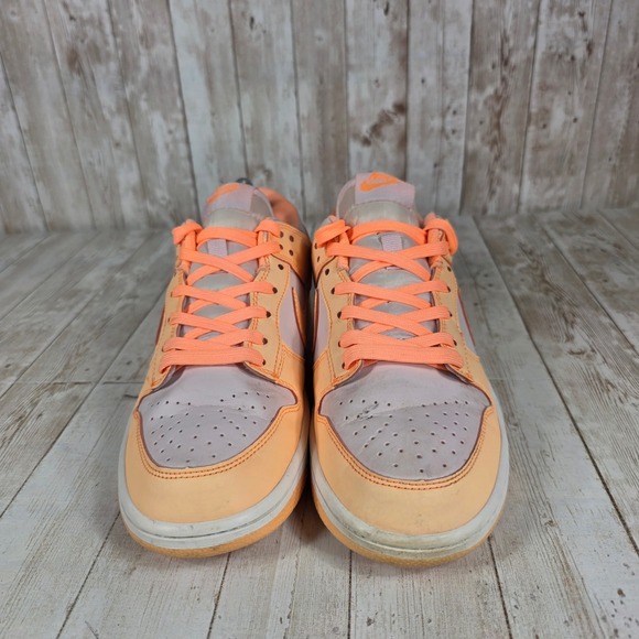 Nike Dunk Low Peach Cream Casual Sneakers Women's Shoes Athletic Fashion - Picture 4 of 8